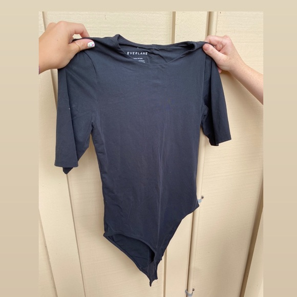 Everlane Tops - BLACK BODYSUIT